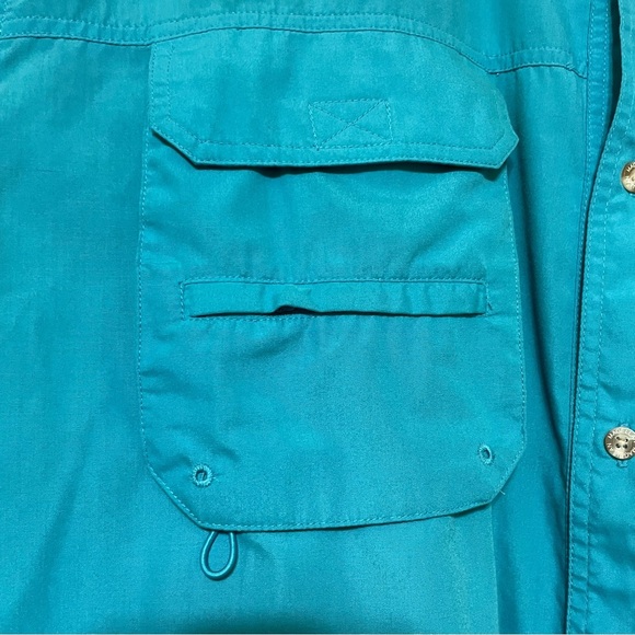 Magellan Fish Gear Blue Men's Shirt Size 3XL Relaxed Fit - Picture 6 of 15